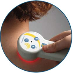 Laser Therapy Device In Use