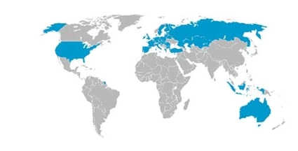 Map Of Countries That Use Shockwave Therapy